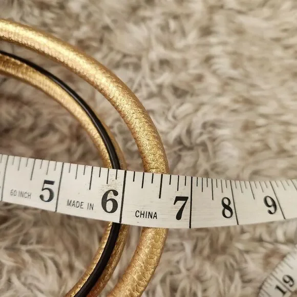 Michael Kors Mercer Gallery Medium Tote Gold Leather‎ - Picture 15 of 15